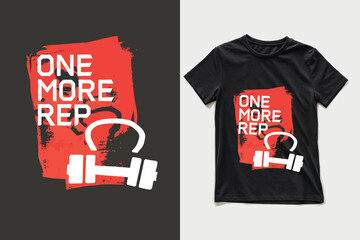 Typography T shirt design vector on white background