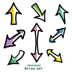 set of arrows
