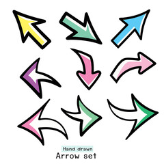 set of arrows
