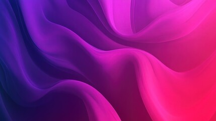 Obraz premium Abstract flowing fabric, vibrant color gradient