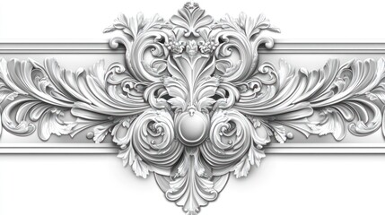 Ornate, detailed, decorative,  relief,  classic,  molding,  trim,  design,  flourishes,  pattern,  scrollwork,  acanthus,
