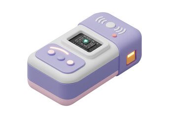 Quantum communication device with encrypted transmission module