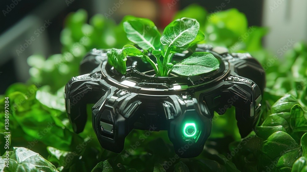Poster advanced ai model enhancing plant growth efficiency through innovative technology and sustainable pr