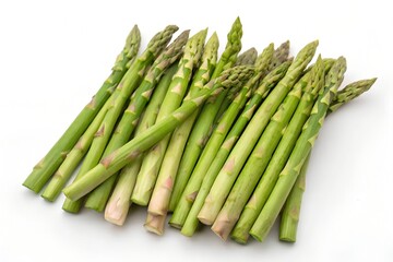bunch of fresh green asparagus
