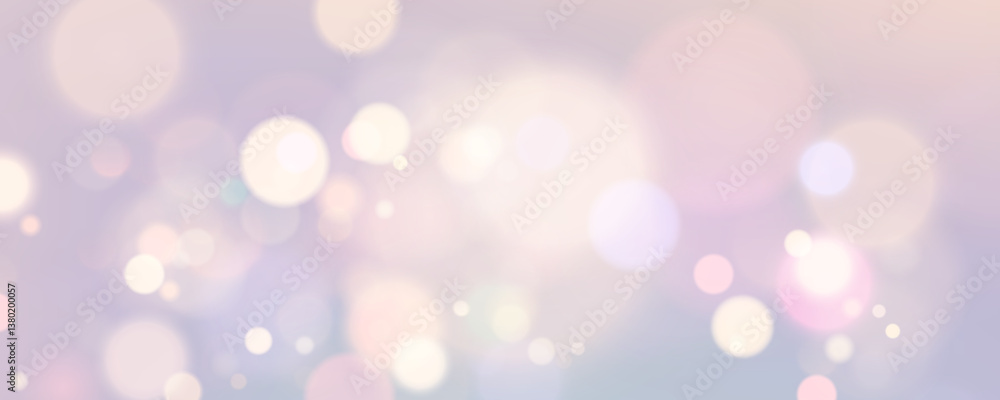 Poster Bokeh background. Subtle bokeh blur.
