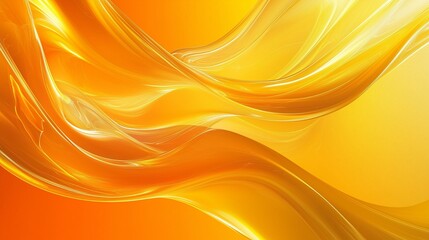 Mystical Abstract Background with Floating Smoke Waves