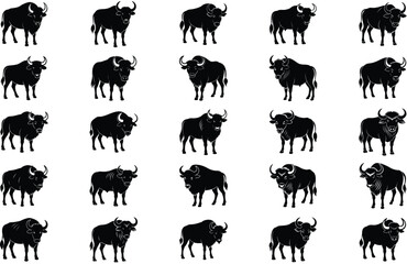 a vectorsihouette collection