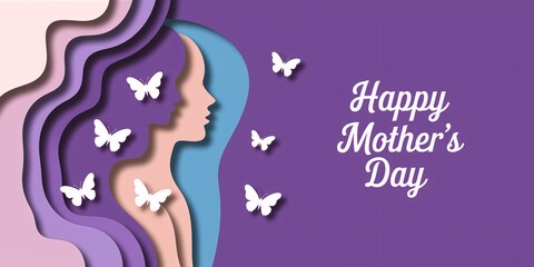 Celebrate Mother's Day with an Elegant Butterfly-Themed Greeting Card Featuring Heartfelt Messages&mdash;Express Love, Gratitude, and Appreciation with Beautiful Designs and Meaningful Words That Make Moms 