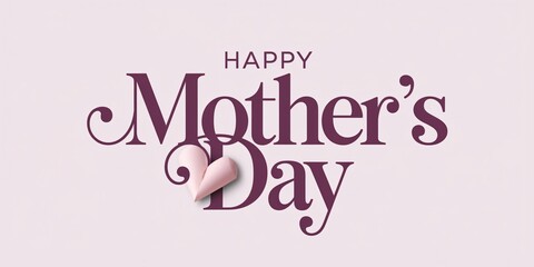 Beautiful Mother's Day Greeting Card with Heartfelt Words to Express Love, Gratitude, and Appreciation—Celebrate the Special Bond and Make Her Feel Cherished with Meaningful Messages and Elegant Desig