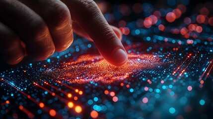 Holographic interface for data analysis and