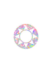 A vibrant holographic stars overlay featuring a dreamy, futuristic aesthetic. Perfect for adding a magical touch to digital designs, social media graphics, poster, and creative projects.