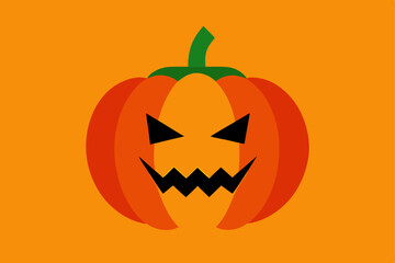 Fototapeta premium halloween jack o lantern pumpkin