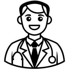 nurse doctor staff symbol vector