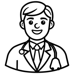 Obraz premium nurse doctor staff symbol vector