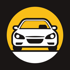 Obraz premium car vector icon