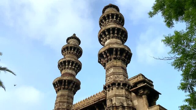 The Tomb of Hazrat Malik Sarang Shah is a historic mausoleum in Sarkhej Roza, Makarba, near Ahmedabad, Gujarat.