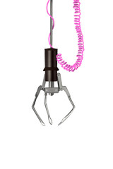 claw machine pink Hand drawn illustration on a transparent background