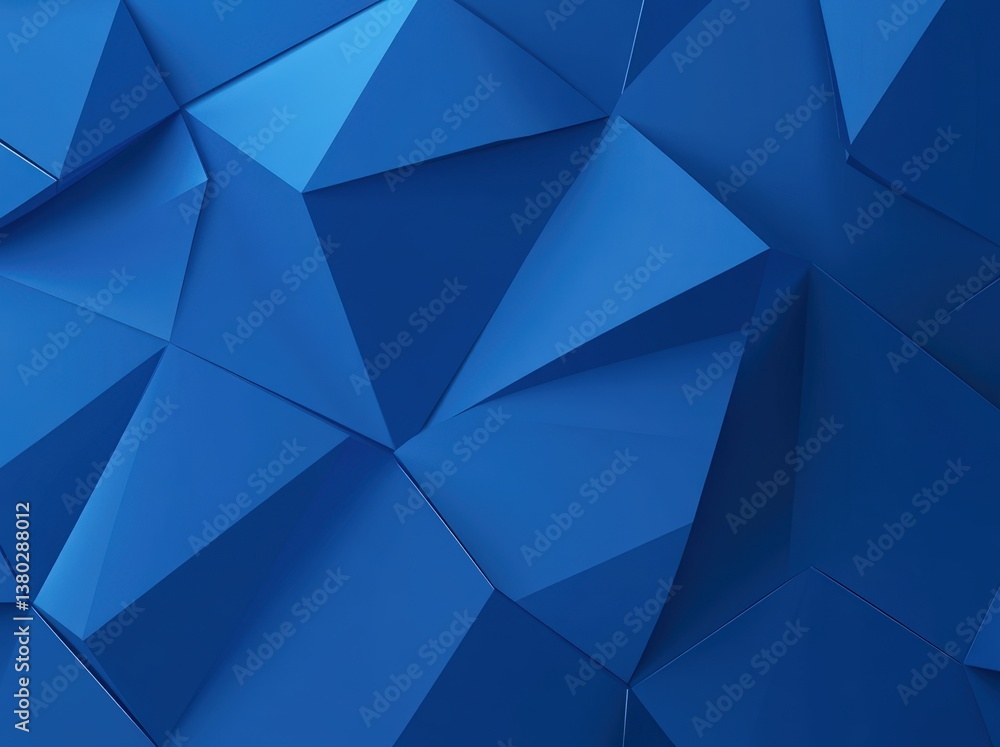 Aufkleber a textured surface featuring geometric blue shapes, creating a modern and dynamic visual effect.