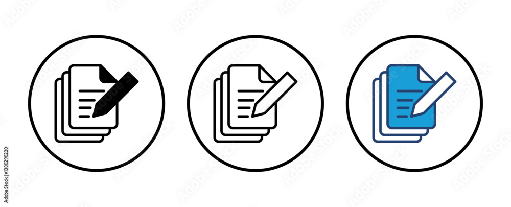 Poster note icon vector. notepad icon vector
