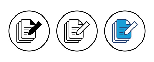 Note icon vector. notepad icon vector