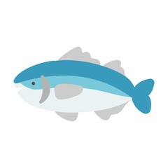 Obraz premium サケ イラスト