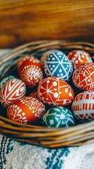 Fototapeta premium Easter eggs