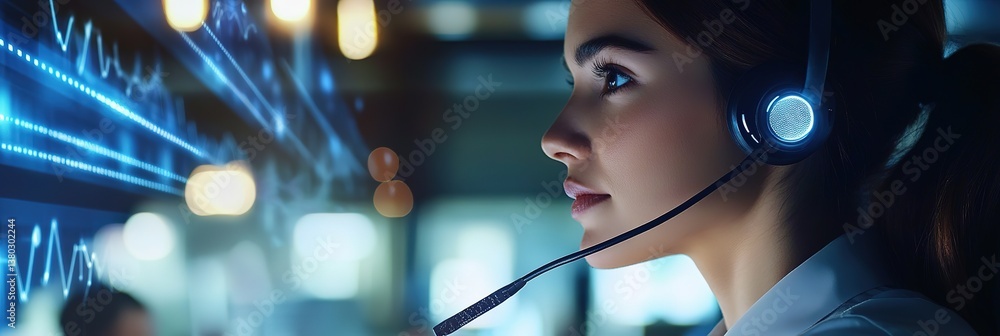 Poster smart call center solutions artificial intelligence ai optimizes call routing analyzes agent perform