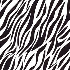 Animal skin seamless pattern, giraffe, leopard, tiger, cow prints. Wildlife animals print texture, zebra, cheetah skins patterns vector set