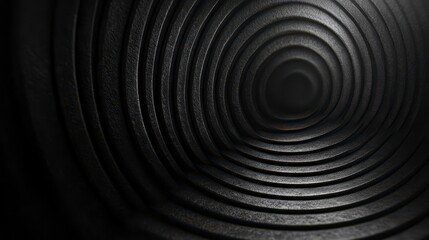 Obraz premium Concentric rings forming a dark vortex