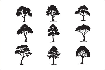 Tree Vector Silhouette – Nature and Forest Design Clipart

Minimalist Tree Illustration – Black Silhouette Vector Art

Botanical Tree Silhouette – Elegant Nature Vector Design

Woodland Tree Vector – 