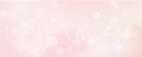 Soap bubbles background