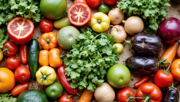 Organic vegetables are harvested at the peak of freshness to ensure optimum nutrient content and flavor