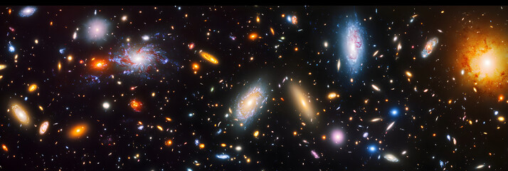 Celestial Symphony: The Ethereal Dance of Galaxies and Nebulae in the Endless Cosmos