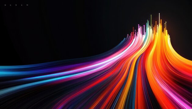 Dynamic Growth Arrows in Abstract Perspective for Business Development