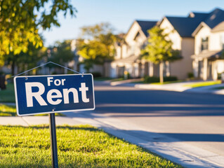 Rental property available for lease in a suburban neighborhood