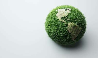 green grass earth