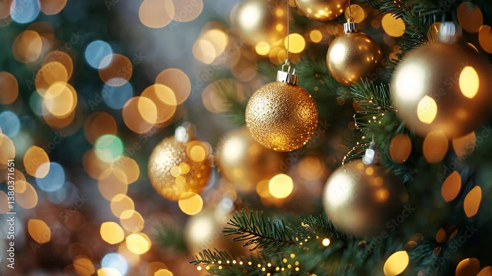 Poster abstract backdrop featuring glowing golden particles. sparkling shiny particles accompanied by bokeh