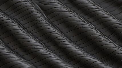 Textured Surface with Diagonal Parallel Ridges and Grooves