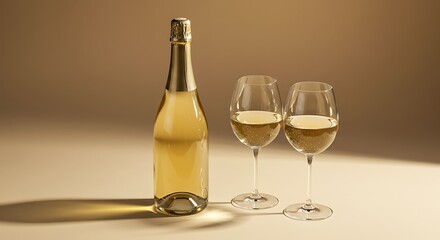 Golden Hour Bubbles AI Generated