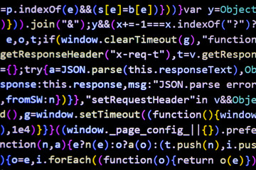 Programming coding screen, web developer coding screen