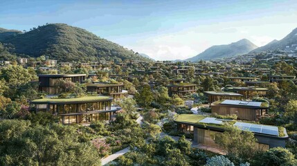 Eco-Friendly Homes in Mountain Valley