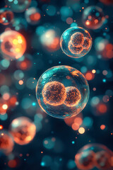 Vibrant Microbial Cell Structures