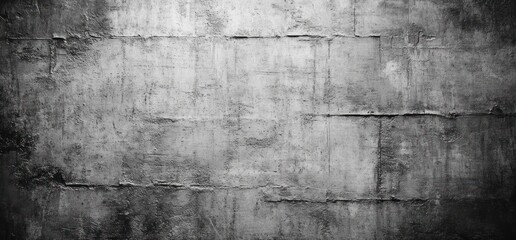 Obraz premium Grunge Textured Metal Background in Monochromatic Grayscale Industrial Style