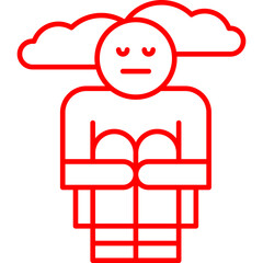 Pirate Bandana icon single vector illustration