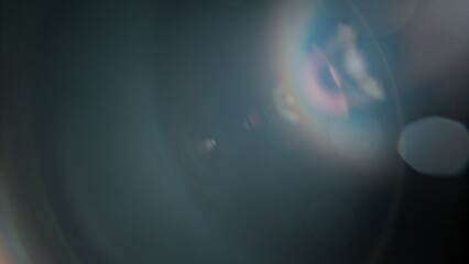 Abstract background of real lens flare for overlay or transition