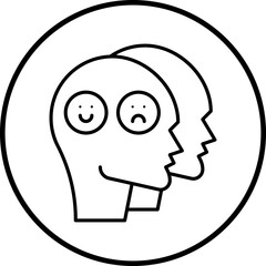 Female Pirate icon single vector illustration