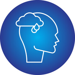 Eye Patch icon single vector illustration