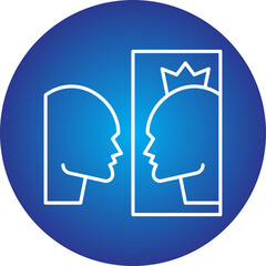 Telescope icon single vector illustration