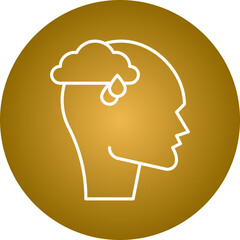 Eye Patch icon single vector illustration