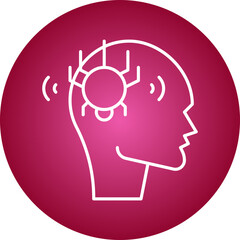 Pirate Skull II icon single vector illustration